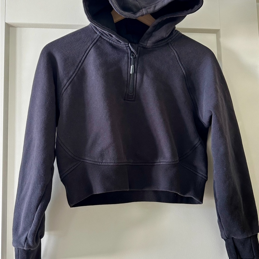 Athleta Girl All Day Half Zip Hoodie L/12